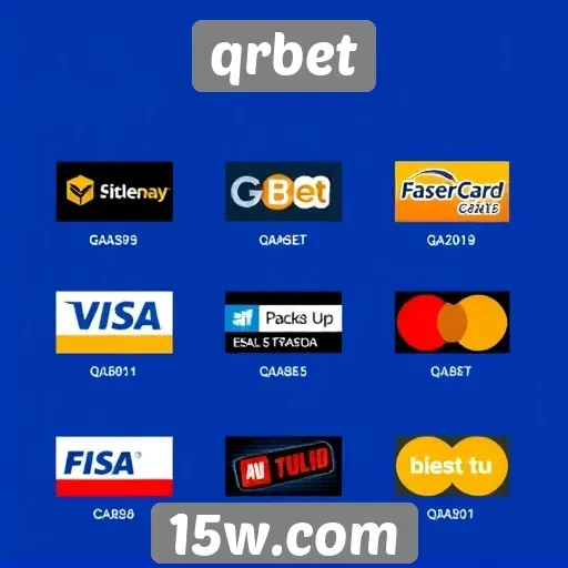 Métodos de pagamento no site qrbet