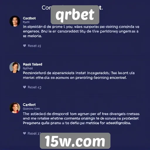 Feedback de usuários sobre o suporte do Qrbet